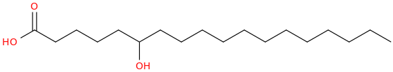Octadecanoic acid, 6 hydroxy 